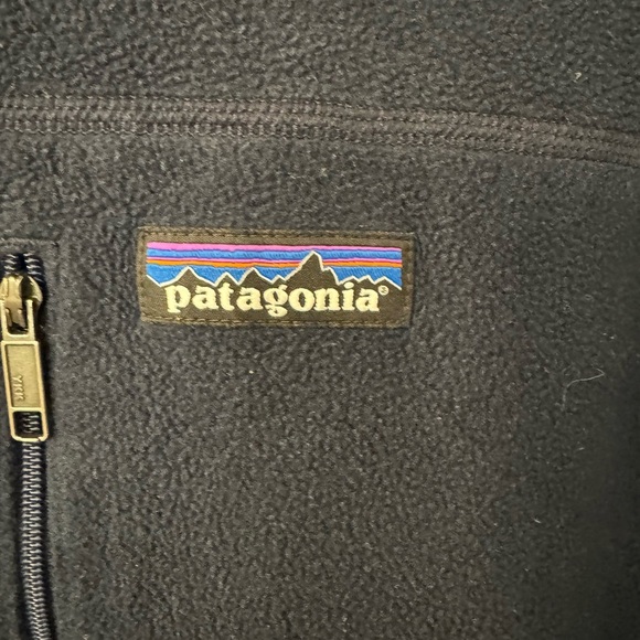 Patagonia fleece jacket in navy size M - Picture 3 of 5